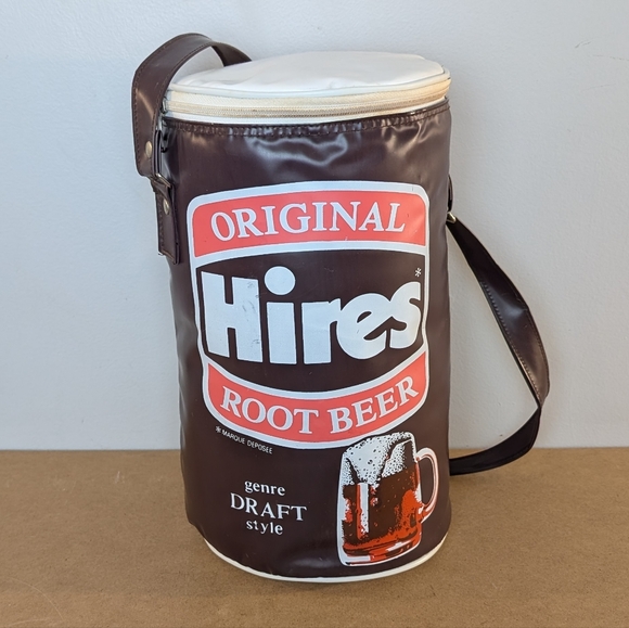 Hires Rootbeer Handbags - Vintage Hires Rootbeer Promotional Cooler Bag